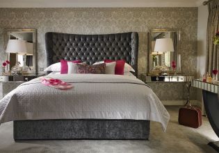Lough Cullin Presidential Suite Bedroom Hotel Westport